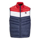 Jack&amp;Jones Jjespring Bodywarmer Collar Noos M 12258457NavyBlazerWHITE/TRUEREDBLOC Clothing/Outdoor/Jack & Jones Your Sports Performance