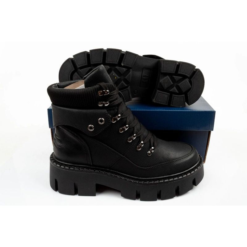 GAP women's shoes Michelle ankle boots black fashionable ankle boots