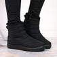 Waterproof snow boots with a zipper NEWS W EVE181A black Footwear/Outdoor/zimowe Your Sports Performance