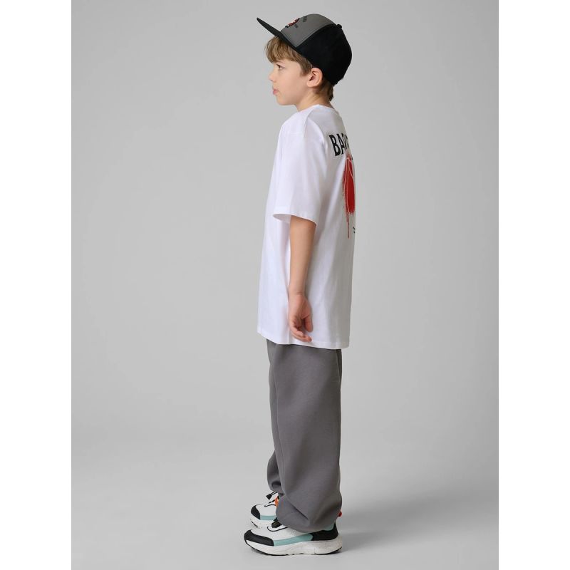 Boys' jogger sweatpants 4F 4FJRSS26TTROM1920-25S