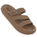 Women's sports flip-flops with a thick sole for the pool, brown Big Star TT274A041 To be categorized Your Sports Performance