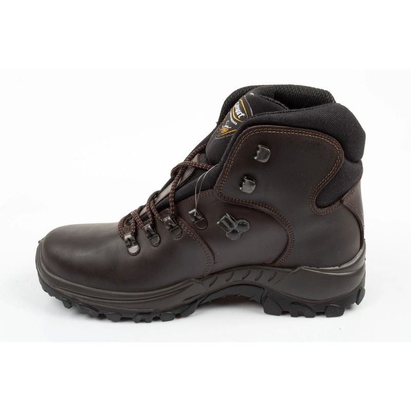 Grisport men's trekking shoes Marrone leather waterproof ankle boots