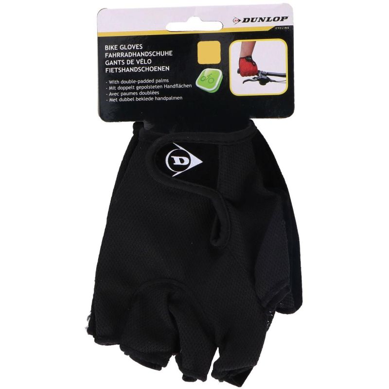 DUNLOP RS SENIOR BLACK CYCLING GLOVES Sport/Rowery/Odzież Rowerowa Your Sports Performance