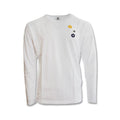 Wood Wood Mel Patches Longsleeve White blouse - 10235402-2323-White Odzież/Odzież na co dzień Your Sports Performance