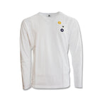 Wood Wood Mel Patches Longsleeve White blouse - 10235402-2323-White Odzież/Odzież na co dzień Your Sports Performance