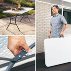LIFETIME SEMI-COMMERCIAL FOLDING TABLE 183CM 25011 In preparation Your Sports Performance