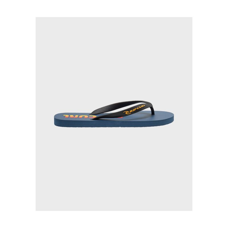 RIP CURL Icons Of Surf Bloom Open Toe Navy Blue Men's Flip-Flops
