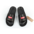 Levi's women's sports slippers comfortable fashionable black shoes Levis