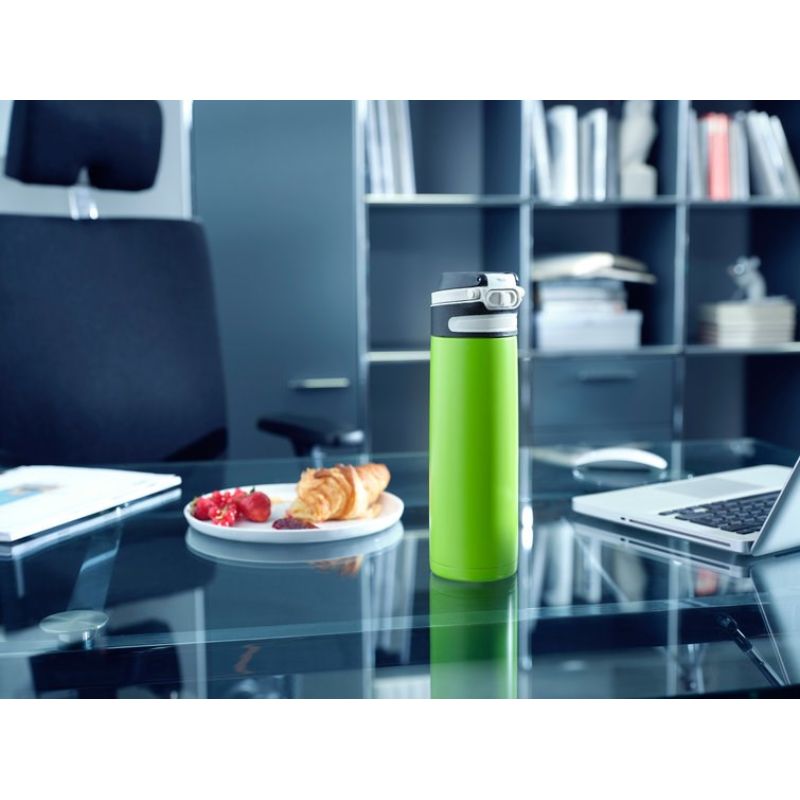 Flip thermal mug 600 ml, kiwi 3277 LEIFHEIT AGD - Produkty/Termosy i kubki termiczne Your Sports Performance