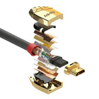 Lindy Standard Gold Line HDMI Cable, 15 Meters Kable i adaptery/Kable HDMI Your Sports Performance