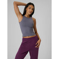 Women's sleeveless slim plain t-shirt 4F 4FRSS26TSLEF319-24S 4f