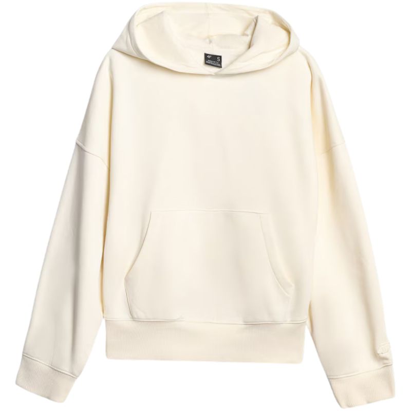 Women's sweatshirt 4F F1887 cream 4FWAW25TSWSF1887 12S 4f