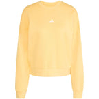 adidas Essentials Small Logo Feelcozy Women's Sweatshirt Yellow KC5278