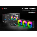 SAVIO ARGB 360MM VELOX CPU WATER COOLER Chłodzenie/Chłodzenie - zestawy chłodzenia wodnego Your Sports Performance