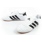 Adidas women's Taekwondo sports shoes white leather slip-on adidas