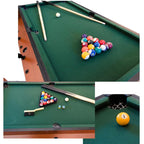 3-in-1 ROTARY GAME TABLE, BILLIARDS, TABLE FOOTBALL, AIR HOOK-UP 121x89x84.5CM Accessories Your Sports Performance