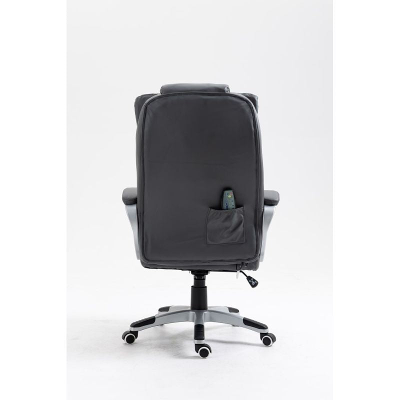 Activejet Heated Massage Office Chair YK7304 Gray Fotele/Fotele biurowe Your Sports Performance