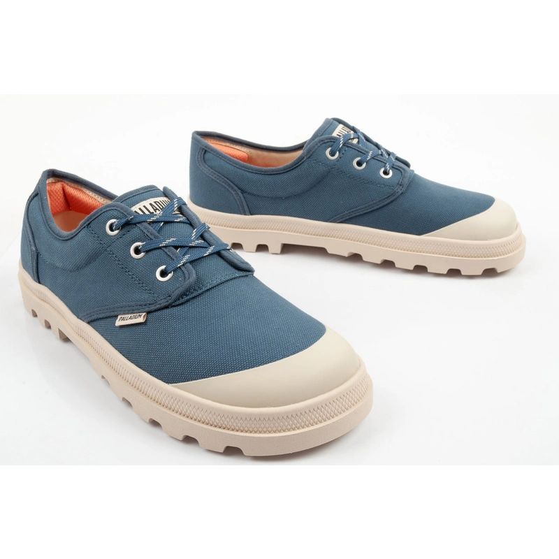 Palladium men's sports shoes Dunelite OX lightweight sneakers blue