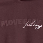 Women's sweatshirt 4F F2175 dark brown 4FWSS26TSWSF2175 80S