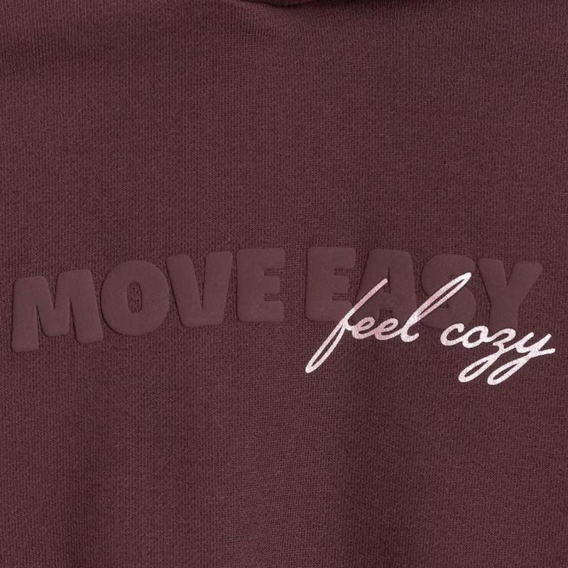 Women's sweatshirt 4F F2175 dark brown 4FWSS26TSWSF2175 80S