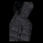 CMP women's winter jacket with hood, sports, insulated, black (34K0036F/U901) CMP