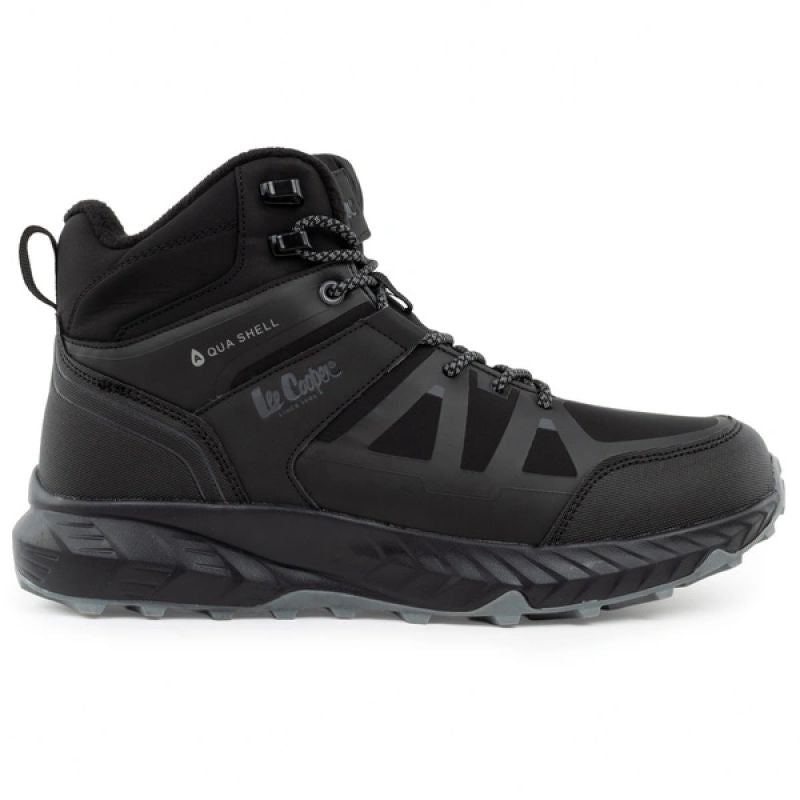 Lee Cooper Men’s Winter Trekking Boots, Insulated, Waterproof, Black