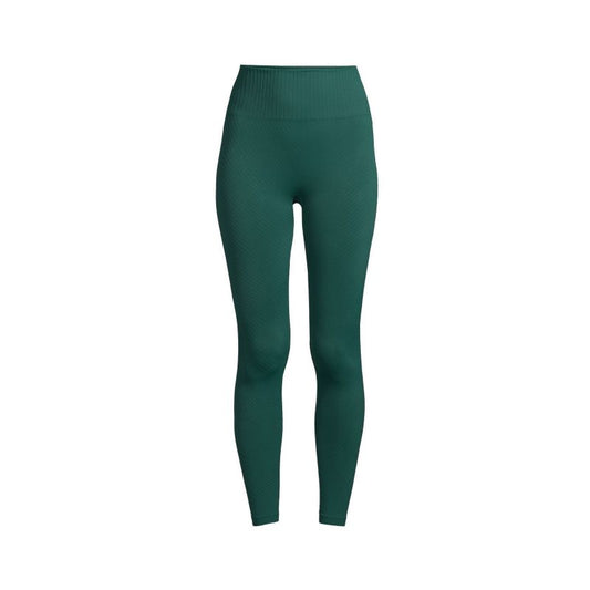 CASALL Seamless Graphical Rib High Waist Tights green Import z PMSport Your Sports Performance