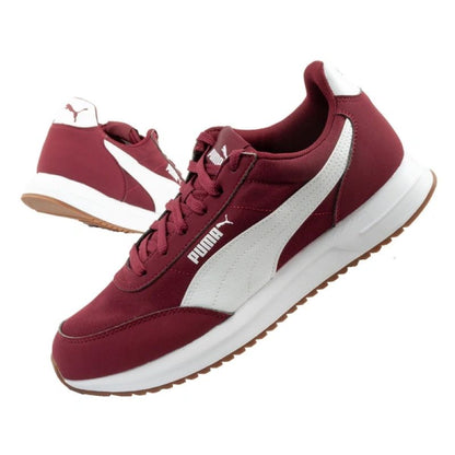 Puma sports shoes sneakers men's R78 Lightwind comfortable fashionable burgundy Puma