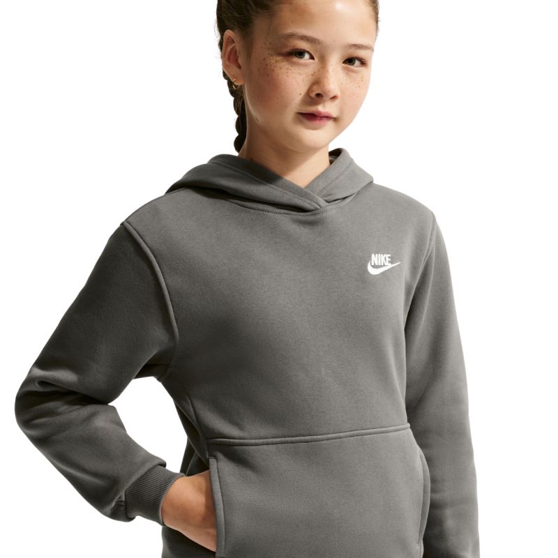 Nike Sportswear Club Fleece Kids' Sweatshirt Gray FD3000 289