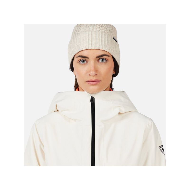 ROSSIGNOL W ROCHRUN INSULATED JKT women's ski jacket white