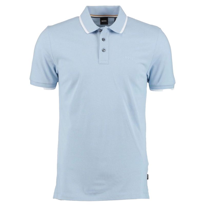 Polo Shirt Boss Parlay 190 Azzurro M 50494697-450 Clothing/Lifestyle/T-shirts/Boss Your Sports Performance