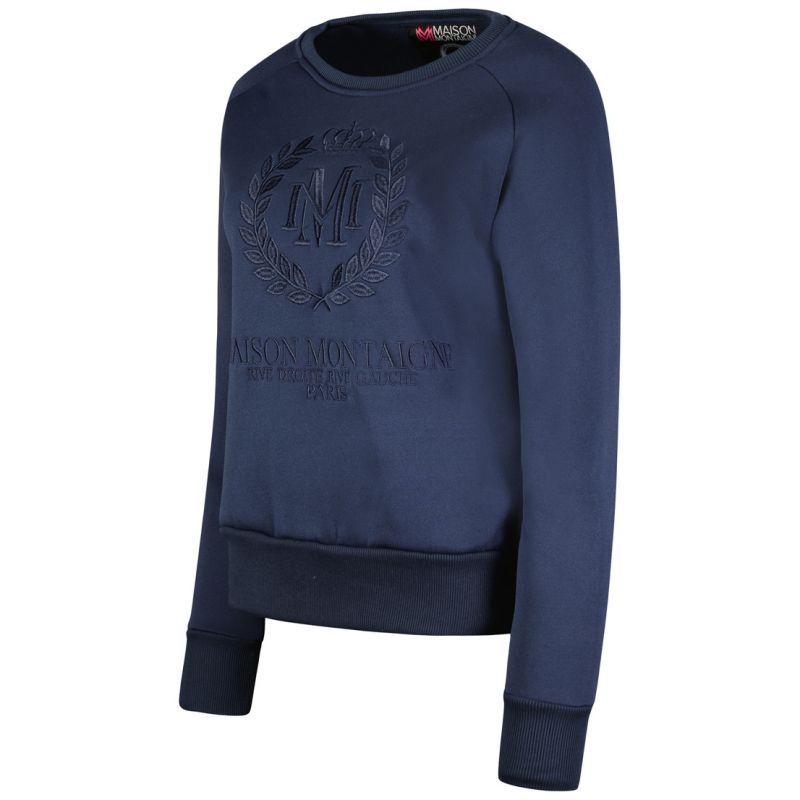 Maison Montaigne FIMOSAI NAVY MT LADY 016 sweatshirt (RBMWW6411F/MM-MARINE) Maison Montaigne