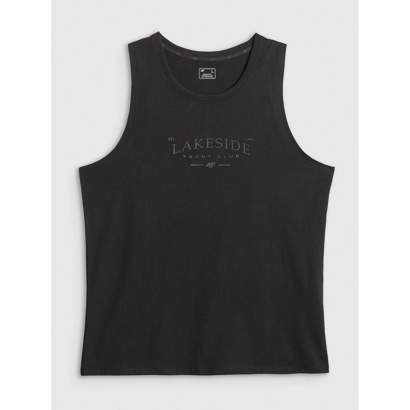 Men's regular sleeveless T-shirt with print 4F 4FRSS26TSLEM331-20S 4f