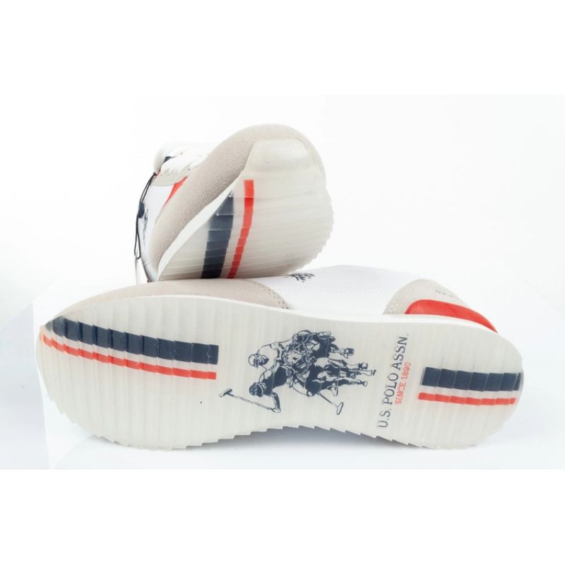 US Polo ASSN trainers. M UP21M48062-WHI-RED01 Footwear/Lifestyle Your Sports Performance