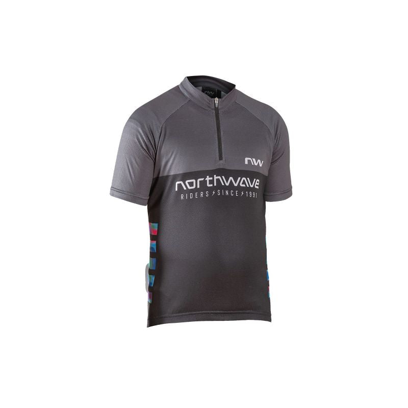 NORTHWAVE Force Evo Junior Jersey Short Sleeve Black