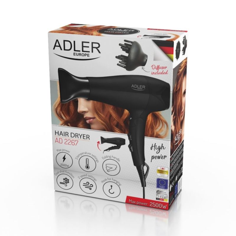 ADLER AD 2267 hair dryer AGD - Produkty/Suszarki do włosów Your Sports Performance