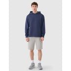 Men's sweatshirt with hood, open, 4F 4FWSS25TSWSM1749-22S *Kategoria tymczasowa Your Sports Performance