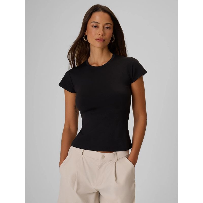 Women's slim plain T-shirt 4F 4FRSS26TTSHF4520-20S 4f
