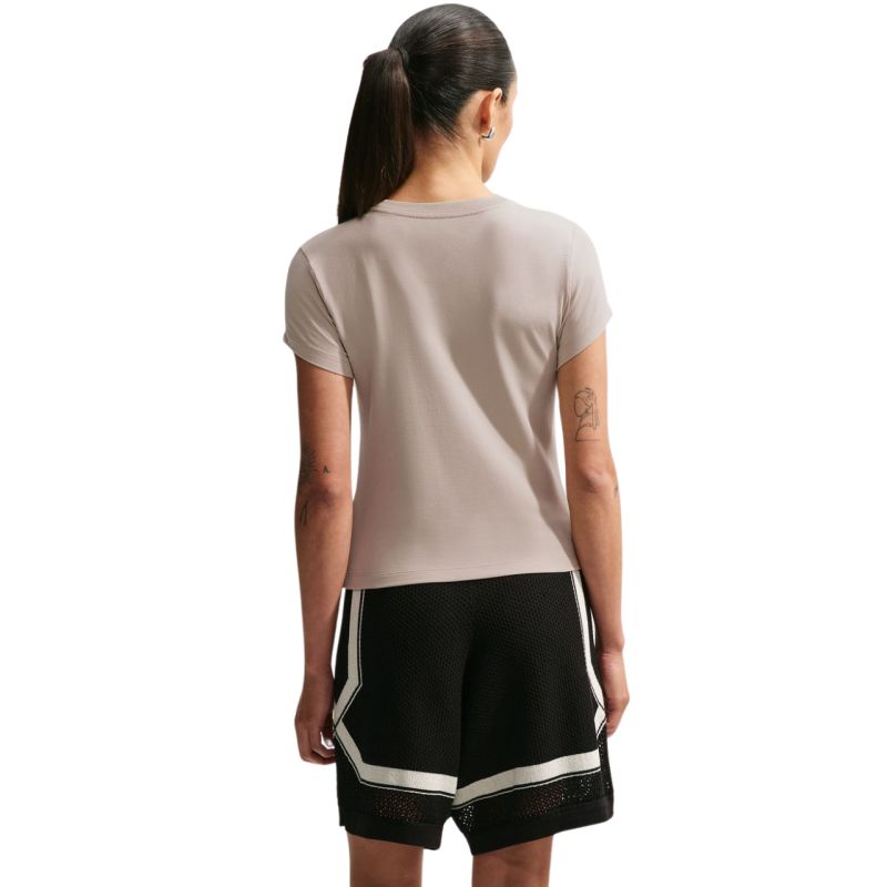Nike Sportswear Chill Knit Women's T-Shirt Cream FV5508 236