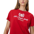 Women's T-shirt 4F F2738 red 4FWSS26TTSHF2738 62S