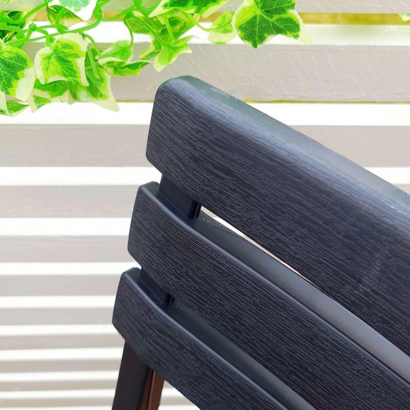 SET OF 4 FOLDABLE PLASTIC CATERING CHAIRS KOMODO ANTHRACITE Home and Garden/Garden Your Sports Performance