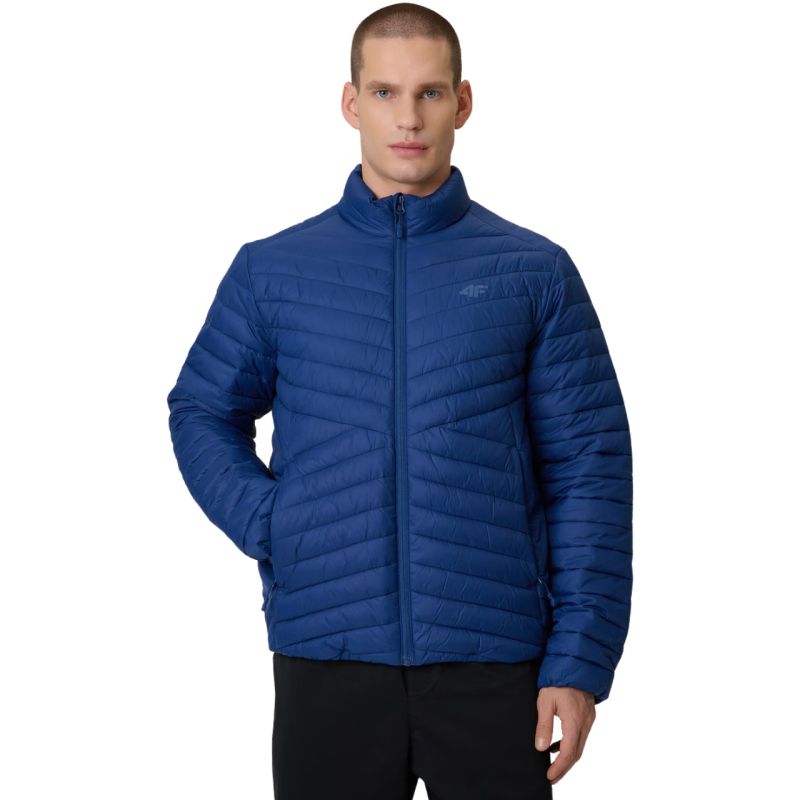 Men's jacket 4F M0853 navy blue 4FWSS26TDJAM0853 31S