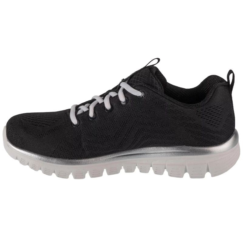 Skechers Graceful - Get Connected 12615-BKW Black 36 In preparation Your Sports Performance
