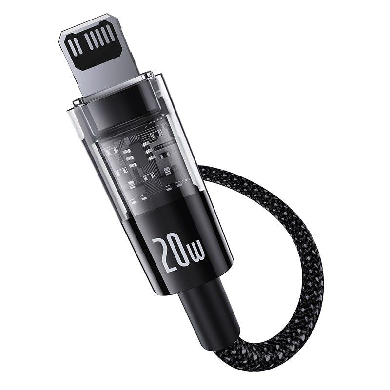Baseus Gem USB C-IP Cable 20W 1m (Black) In preparation Your Sports Performance