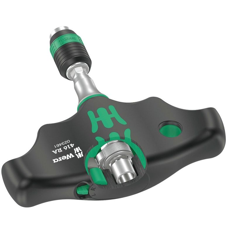 Wera 05023461001 Ratchet Wrench 0 pcs Black, Green Odzież ochronna i BHP/Rękawice Your Sports Performance