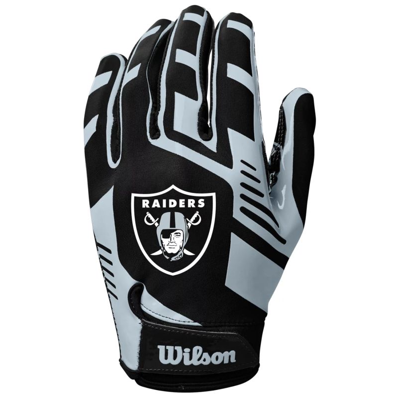 Wilson NFL Stretch Fit Receivers Gloves WTF9326LV Black One size In preparation Your Sports Performance