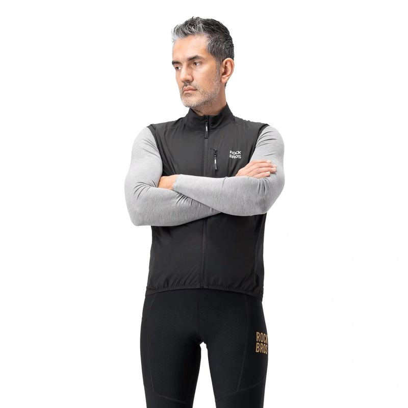 Rockbros MJ012 thermal vest size XXXL - black Rockbros