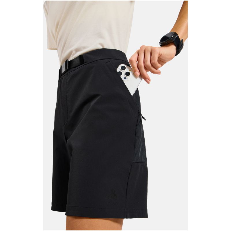 ODLO ASCENT SHORT Women's Shorts, Black
