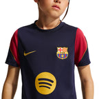 Nike FC Barcelona Strike Kids T-Shirt Navy Blue and Burgundy II3237 401