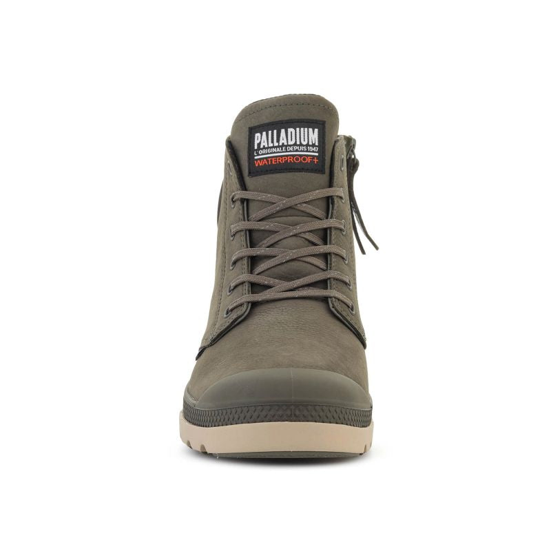 PALLADIUM PAMPA LITE+ ZIP WP+ OLIVE NIGHT 79577-325